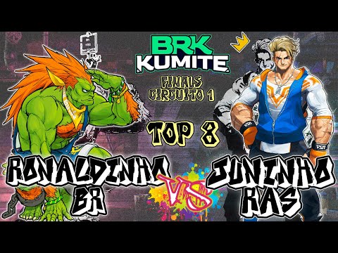 SF6 👊 RonaldinhoBR (Blanka) vs Juninho-Ras (Luke) 👊 BRK Finals Circuito 1 - Street Fighter 6 - Top 8