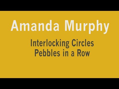 Amanda Murphy Design: Good Measure Ruler Preview - Interlocking Circles and Pebbles in a Row