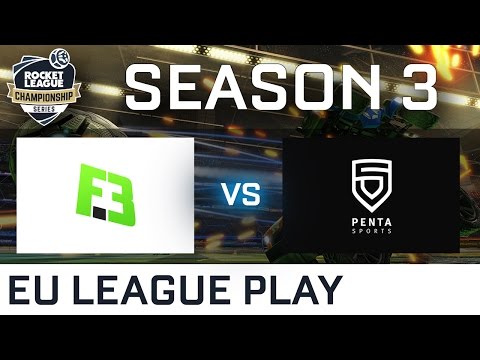 Flipsid3 Tactics vs PENTA Sports EU League Play - RLCS S3