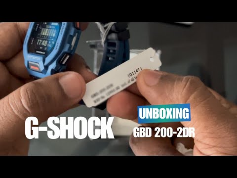 Unboxed! || G-Shock GBD 200-2DR || See What's Inside! || #gshock #casio #gbd200 #unboxing #watch