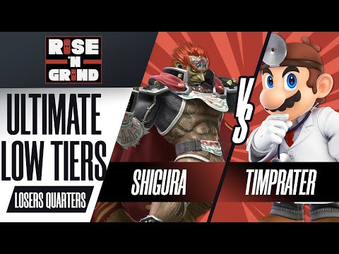 Shigura (Ganondorf) vs TimPrater (Dr. Mario) - Ultimate Low Tiers Losers Quarters - Rise N Grind 202