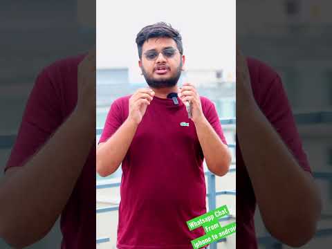 Whatsapp Chat migration from android to iphone