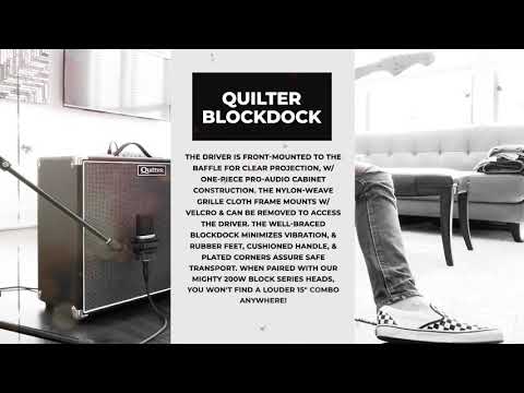 Quilter Labs BlockDock 15 - 300W 1x15" Extension Speaker Cabinet image 5
