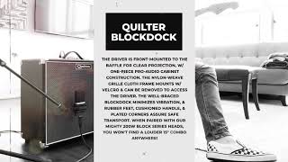 Video thumbnail for Quilter BlockDock 15 and Overdrive 202 Block by Corey Witt