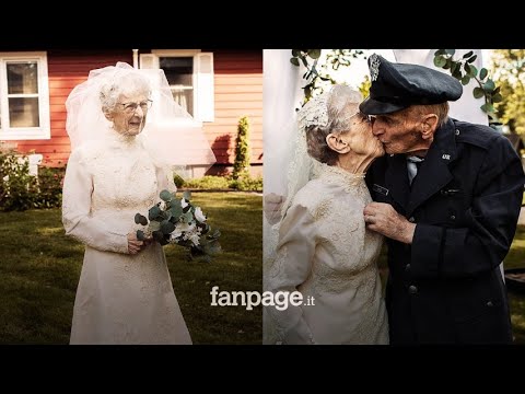 Sposi durante la seconda guerra mondiale, dopo 77 anni la casa di riposo organizza il matrimonio