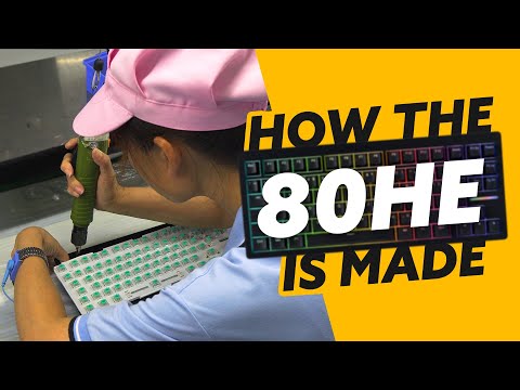 Final Assembly of the Wooting 80HE PCR | Factory Tour Day 2