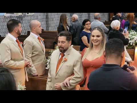 ENTRADA DO NOIVO, PADRINHOS E MADRINHAS CASAMENTO DOUGLAS E THAYNÁ. GUAPIMIRIM RJ.08 de julho 2023