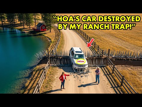 HOA Karen Kept Driving Through My Ranch Gate — So I Set a Trap They Never Saw Coming