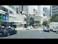 Driving Downtown Auckland 4K HDR New Zealand