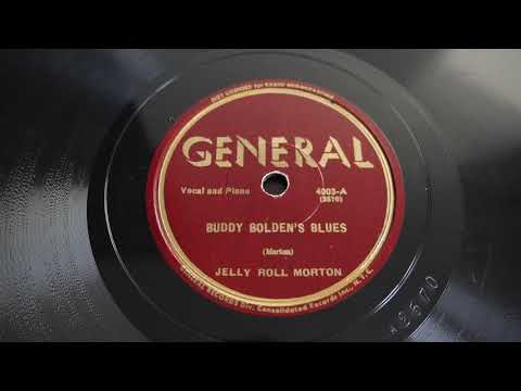 78RPM Jelly Roll Morton ‎– Buddy Bolden's Blues (1939) General ‎– 4003