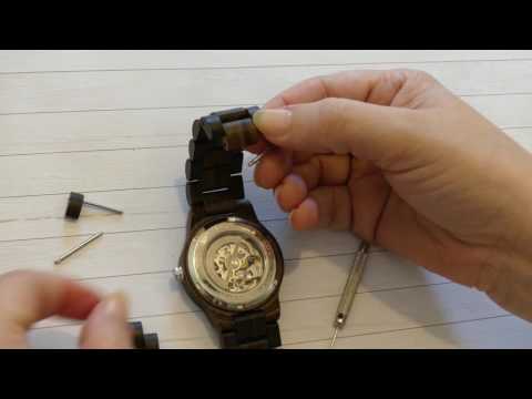 Laimer Holzuhr - Glieder entfernen