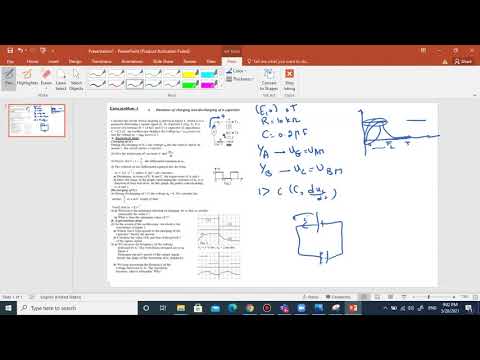 Grade 12 LS: Capacitor extra problem video 1