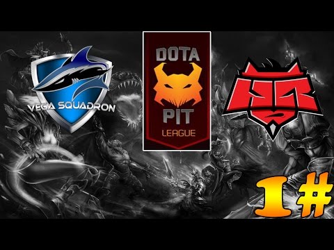 Dota 2 -  HellRaisers VS Vega Squadron Game 1# - Dota Pit League Season 3!