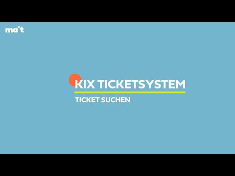 MAIT Ticketsystem:  Tickets suchen