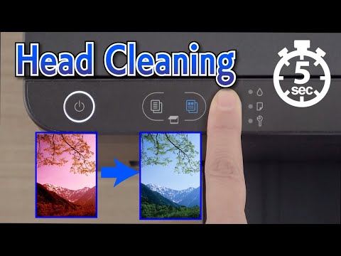 How to Remove Incorrect Color Or Missing Lines - Head cleaning