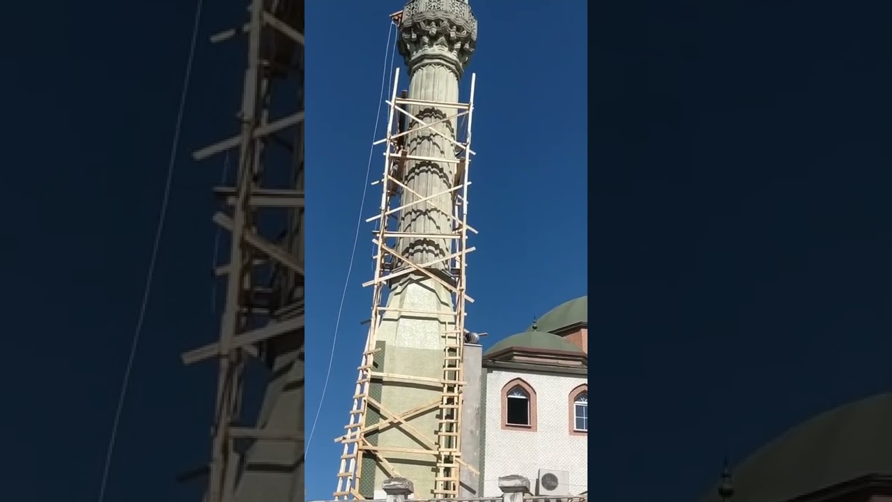 Müftülük Camisi Minare İşçileri Allah’a Emanet!