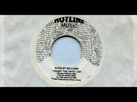 STANLEY WILLIAMS / COUNT THE DAYS / 1985 / B-SIDE / ''7 VINYL / 80'S