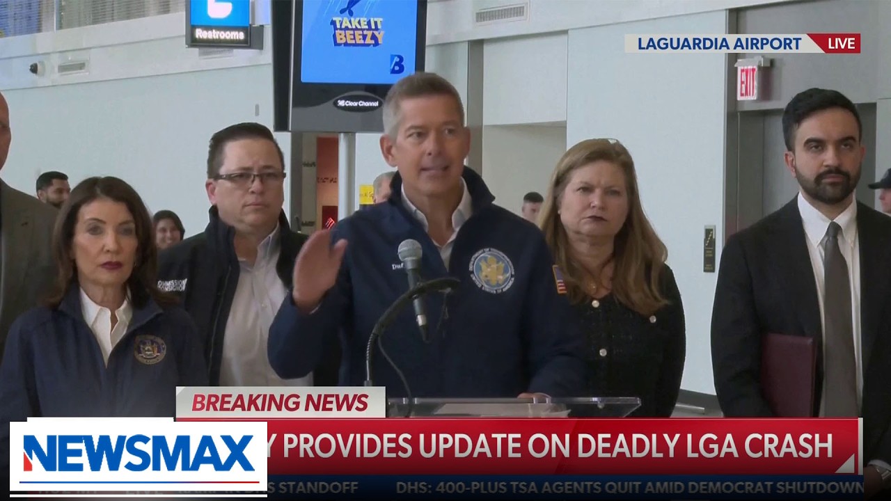 Duffy, Hochul, Mamdani provide update on deadly LaGuardia Airport plane crash