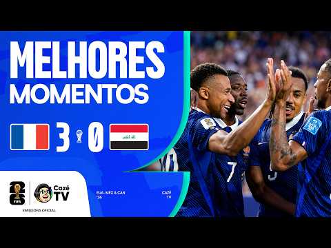 Melhores momentos de França x Iraque
