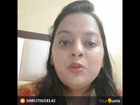 Shruti Goel  Jo bheji thi dua