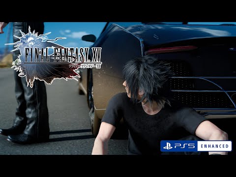 Final Fantasy XV (PS4) / PlayStation 5 4K game boost gameplay