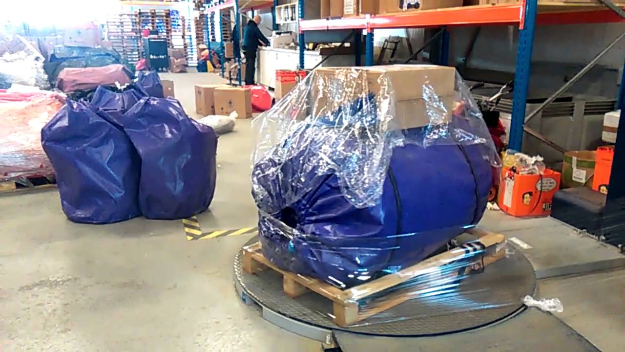 Bouncy castle warehouse, packing and shipping