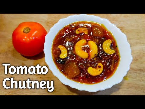 Tomato Chutney Bengali Style || Tomato Khejur Amsotto Diye Chatni || Bengali Sweet And Sour Chutney
