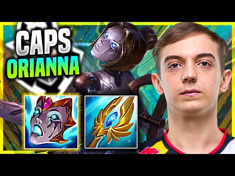 CAPS IS SO GOOD WITH ORIANNA IN NEW SEASON! - G2 Caps Plays Orianna MID vs Volibear! | Challenger TV