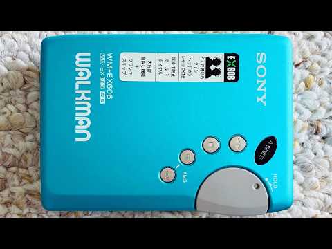 Sony WM-EX606 Walkman Cassette Player, Excellent Rare Green ! Motor Running ! image 9