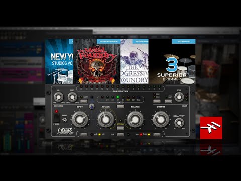 Superior Drummer Preset + IK Multimedia Comprexxxor On Drums