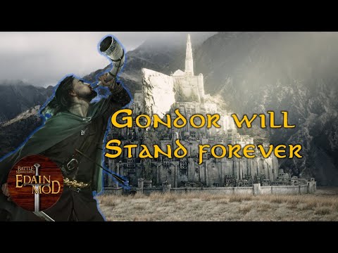 Getting double teamed does not stop Gondor | Edain Mod 4.6.1 Gameplay