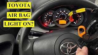 Toyota RAV4 / Camry Airbag Light On? Replace Clock Spring Fast & Easy!
