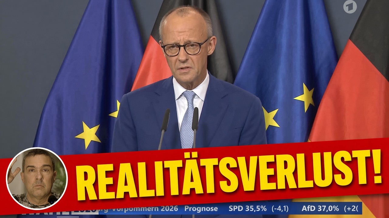 Kanzler in der Parallelwelt: Merz nach dem CDU-Desaster – gespenstisch!