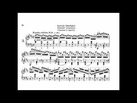 Carl Czerny - Etude №3 in D major op.740