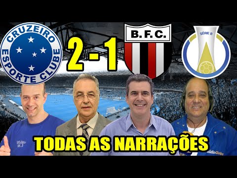 Todas as narrações - Cruzeiro 2 x 1 Botafogo-SP | Brasileirão Série B 2020