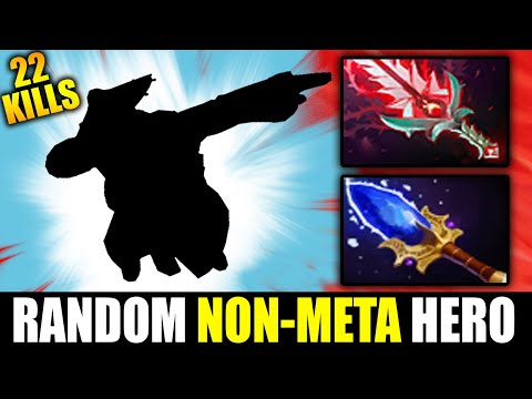 W33 Random Pick a NON-META Hero MID and Look What Happened...