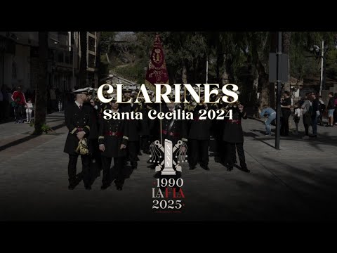 [4K] 𝐂𝐥𝐚𝐫𝐢𝐧𝐞𝐬 | Pasacalles Santa Cecilia 2024