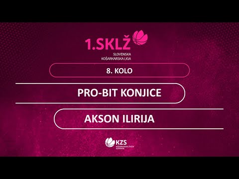 Pro-Bit Konjice : Akson Ilirija - 10. kolo - 1. Ž SKL - Sezona 2020/21 - 3/4