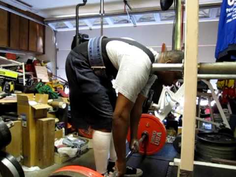 Mike Chambers Deadlift: 375 lbs.