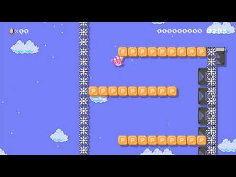 P Switch Panic! by Patrick10 🍄 Super Mario Maker 2 #aic 😶 No Commentary