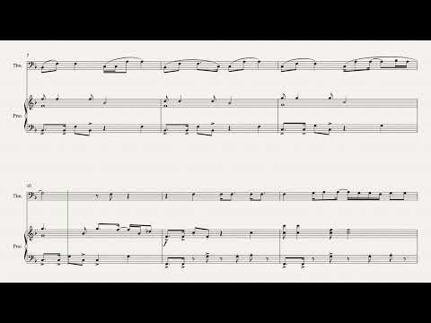 Blank Space by Taylor Swift Trombone & Piano Arranged By Matthew Pyeon
