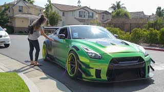 Picking Up UBER Riders In A 1000HP GTR!