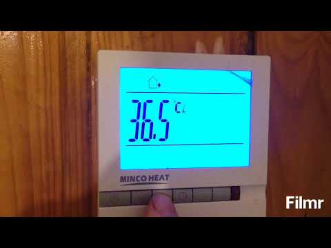 Подключение терморегулятора Minco Heat теплый пол