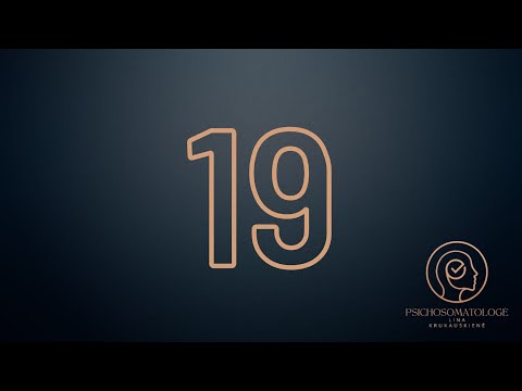Numerologija. Gimimo diena - 19 (glaustai)