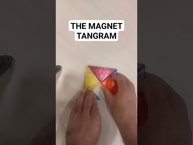 Vídeo relacionado con KEBO Tangram Magnético 3D. Juego Educativo, Rompecabezas con 7 bloques de construcción y 54 retos a conseguir. (Magfun)