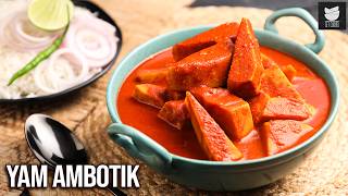 Yam Ambot Tik Curry  | How to Make Goan Style Veg Yam Ambot Tik Recipe | Suran Curry | Varun Inamdar