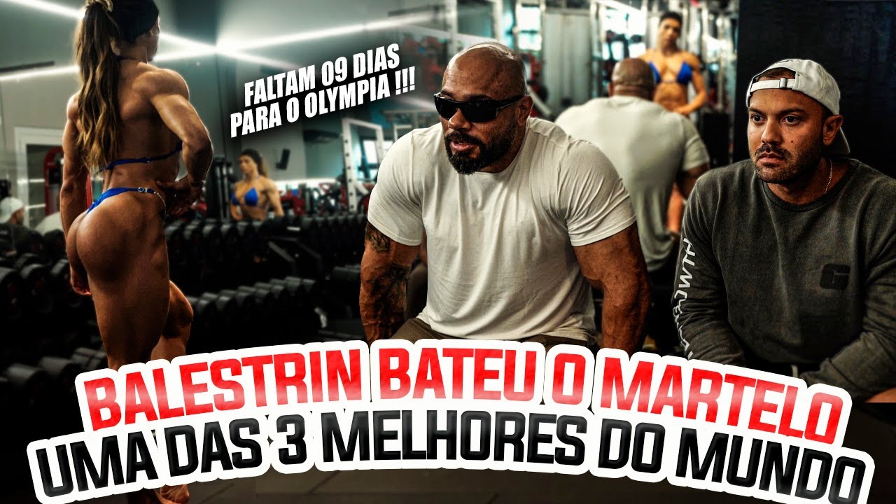 BALESTRIN BATEU O MARTELO - VOCÊ SERÁ UMA DAS 3 MELHORES DO MUNDO ESSE ANO !!!