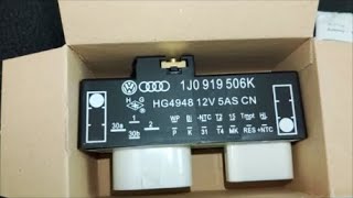 VW Golf mk4 fan control module replacement
