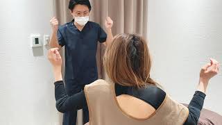 二の腕と肩の脂肪吸引、当日の様子