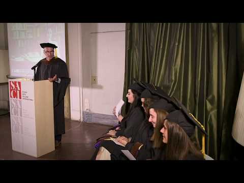 SACI 2018 MA Commencement Ceremony (2) - Steven J  Brittan Introduction 2